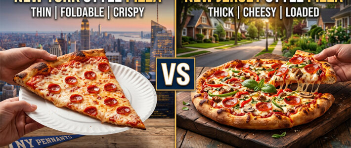 NJ Pizza vs NY Pizza