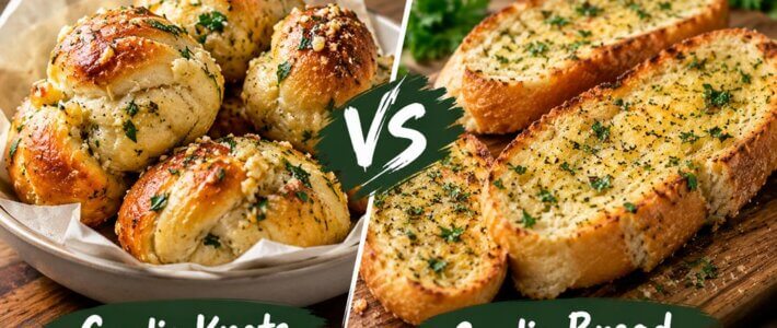 Garlic Knots vs Garlic Bread